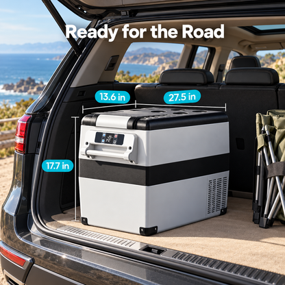 48 QT Portable Car Refrigerator & Freezer