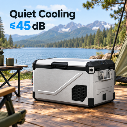 Portable Car Refrigerator & Freezer with Digital Control