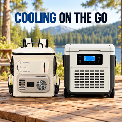 12V Electric Cooler Backpack with Cooling & Heating