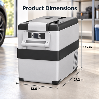 48 QT Portable Car Refrigerator & Freezer