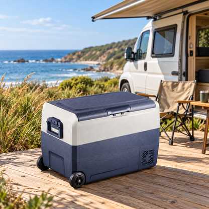 50L Dual-Zone Portable Refrigerator with App Control